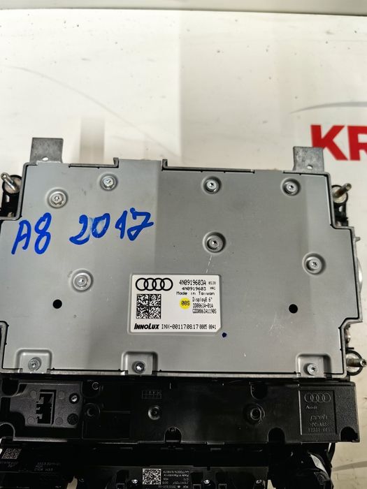 Панелен дисплей на климатроник Audi A8 D5 / Ауди А8 Д5 2018г