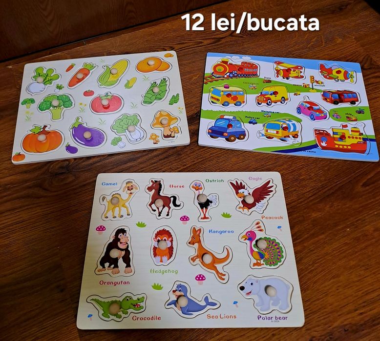 Vând puzzle incastru
