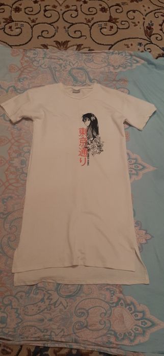 Белое платье на 13-14 лет