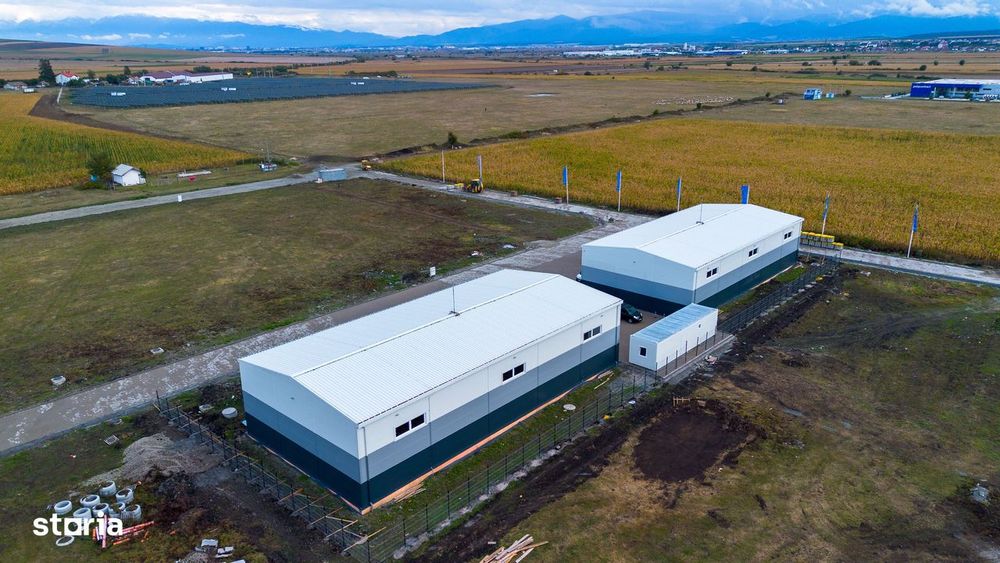 Hala industriala de vanzare - parc nou - cu utilitati