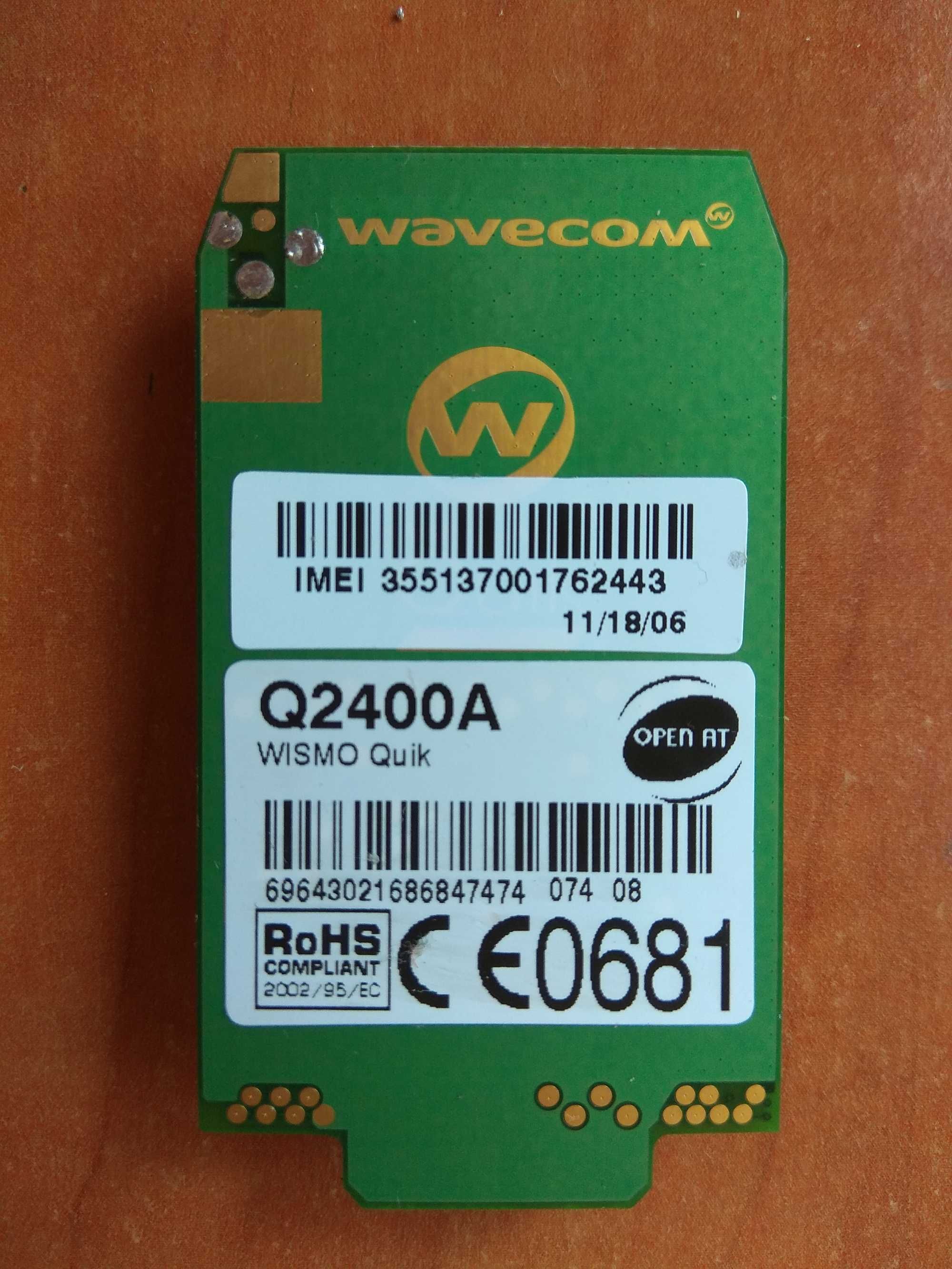 GSM модул wavecom q2400a