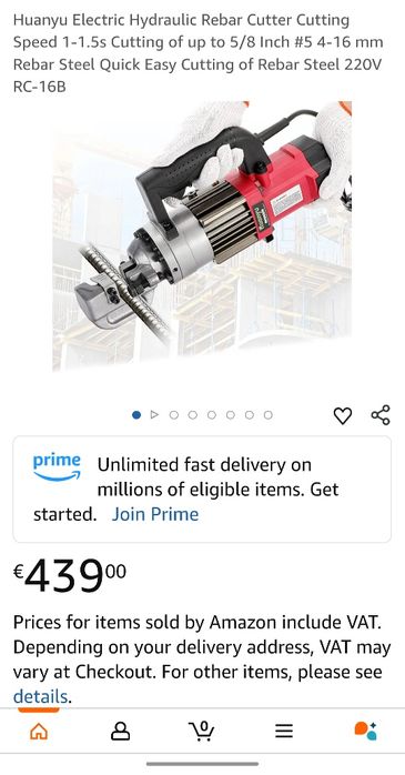 Tăietor Hidraulic Electric Huanyu pentru Bare de Oțel