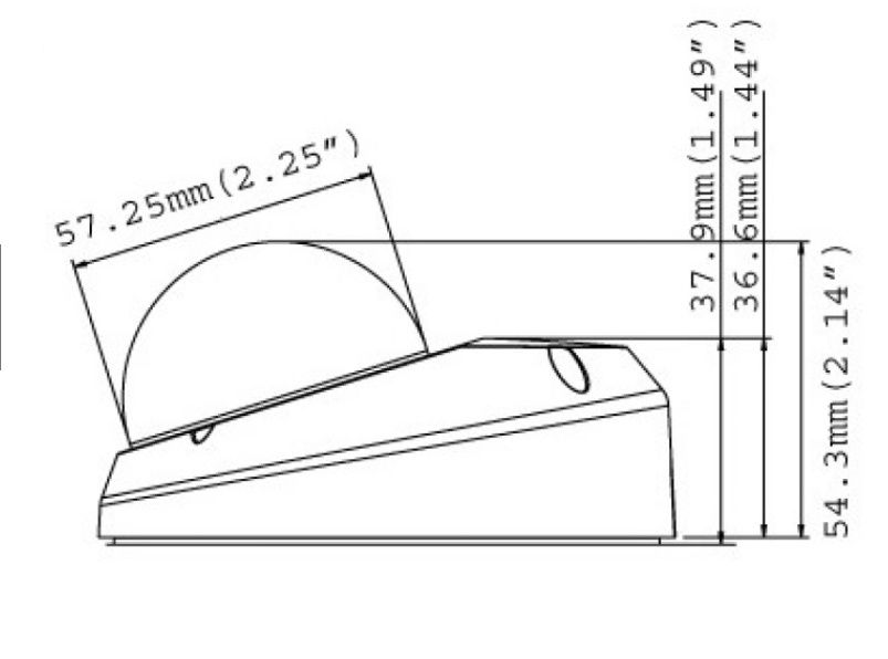 GEOVISION GV-MFD520 IP камера, 5 Mpix, Mini Fixed Dome, 2.54 мм