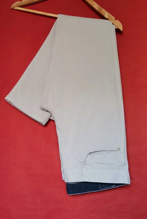 Pantaloni blugi barbati LC Waikiki mar 33/33 slim fit crem impecabili