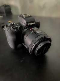 Canon M50 mark II (mk 2) 4k cu obiectiv 50 mm f1.8