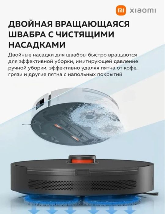 Xiaomi робот пылесос  S20+ черный new