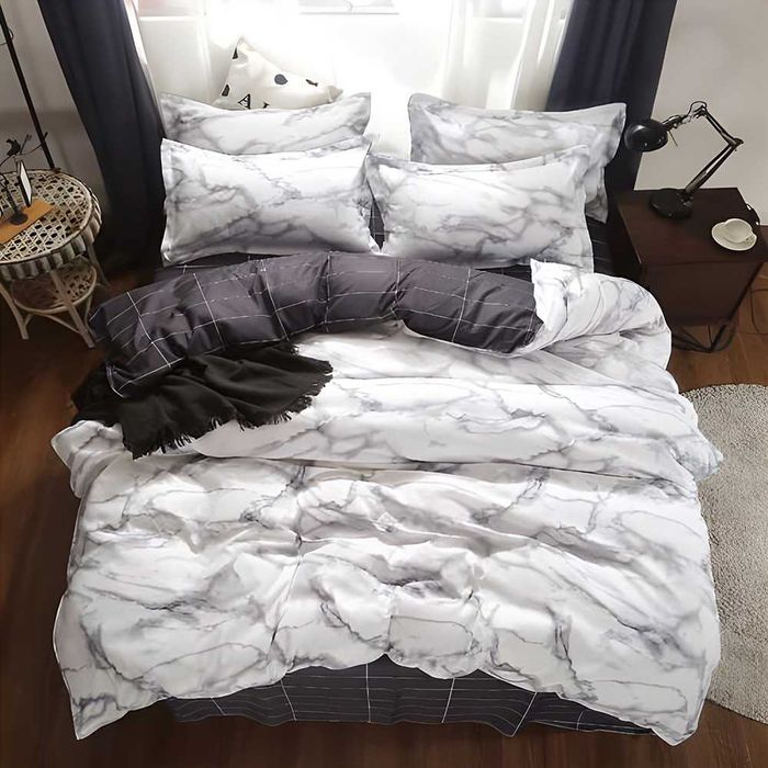 Двулицево спално бельо, 4 части