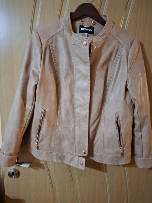 Кожено дамско яке