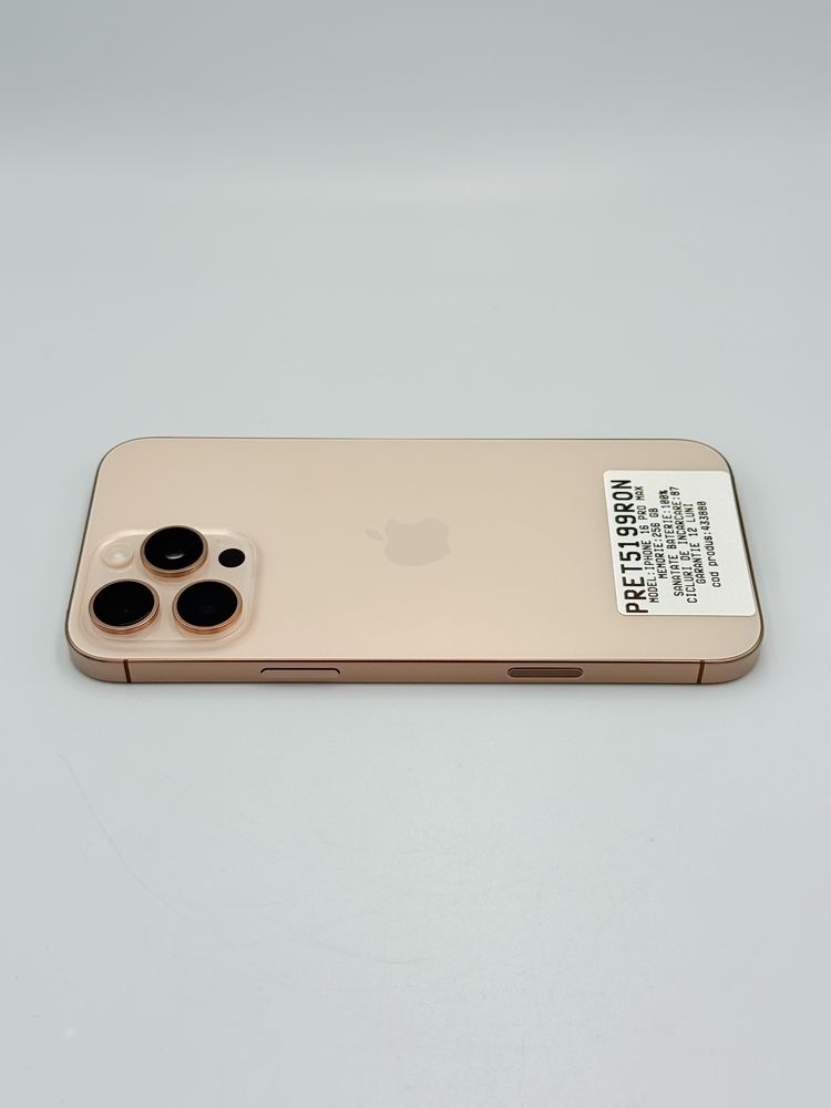 Magazin vindem iphone 16 pro max 256 gb neverlocked garantie in rate