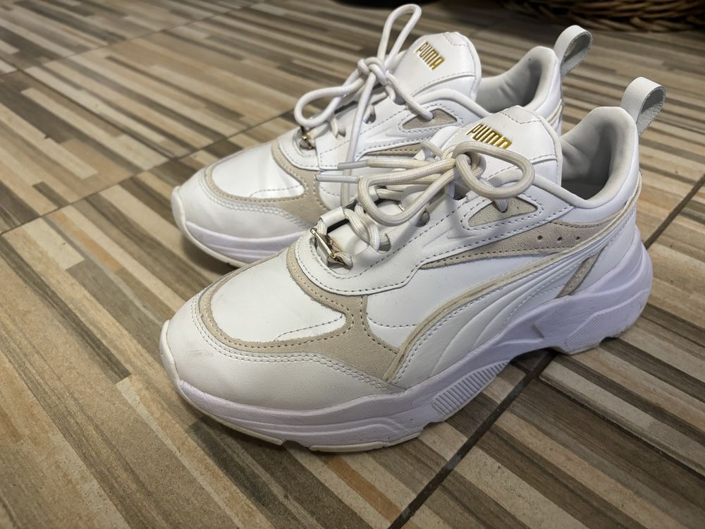 Pantofi sport din piele intoarsa Cassia Lux, Puma