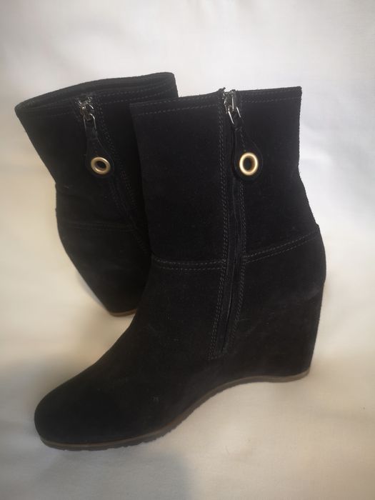 Caro Shoe, боти естествен велур, номер 38