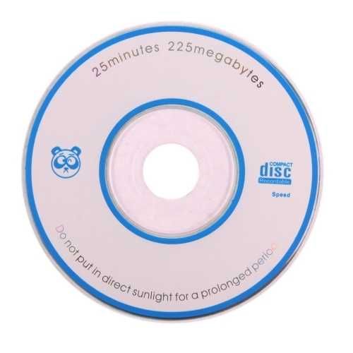 Празни Записваеми CD-R 8см Мини Компакт Дискове 32x 225MB 10/100 бр.