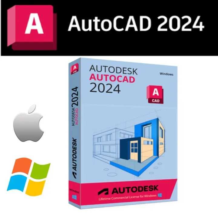 Autodesk Autocad 2024. Versiunea completă Mac/Windows