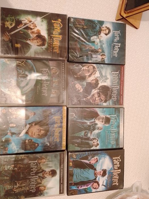 Диски ДВД Гари Потер