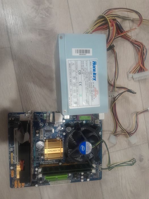 Продам материнскую плату и блок питания