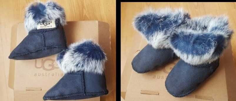 Ugg superbe blanita oaie, bebe 0-12 luni