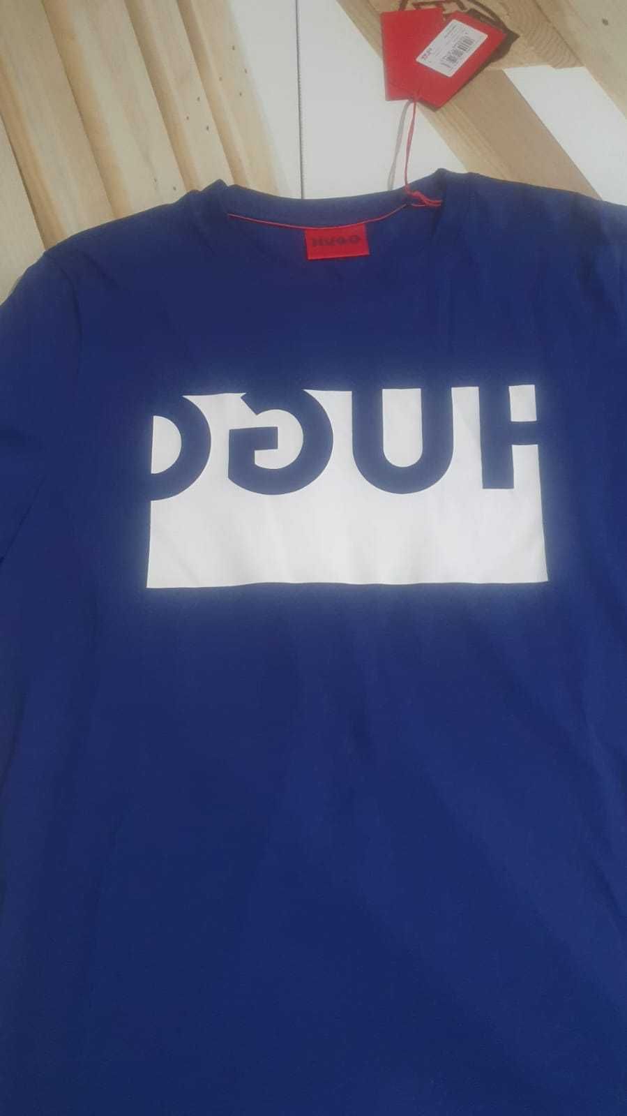 Vand tricou barbati Hugo Boss masura L si XL original nou cu eticheta