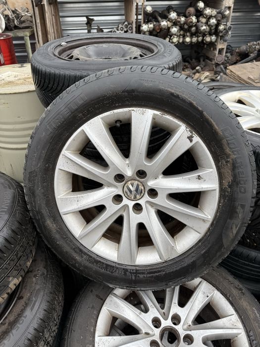 1бр оригинална джанта Vw passat golf Cc Tiguan 5N0601025M 17” Et43 J7