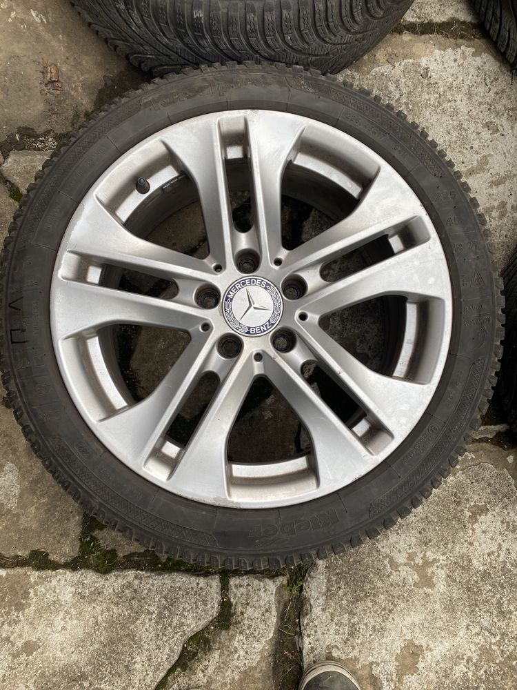Оригинални алуминиеви джанти за Mercedes w204 17X7.5j ET47