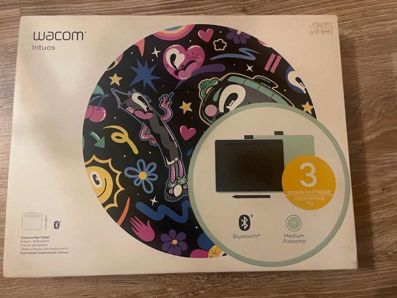 Графический планшет Wacom Intuos Medium CTL-6100WLE-N
