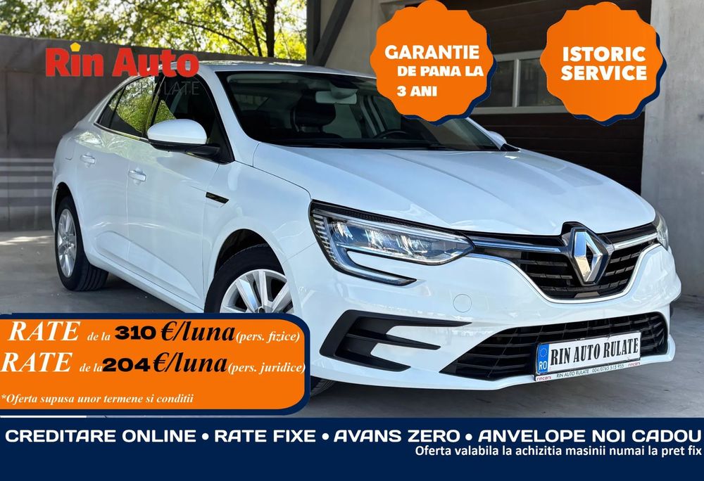 Renault Megane Automata ~ SEDAN  ~ Posibilitate vanzare in RATE ~ Credit Leasing TVA