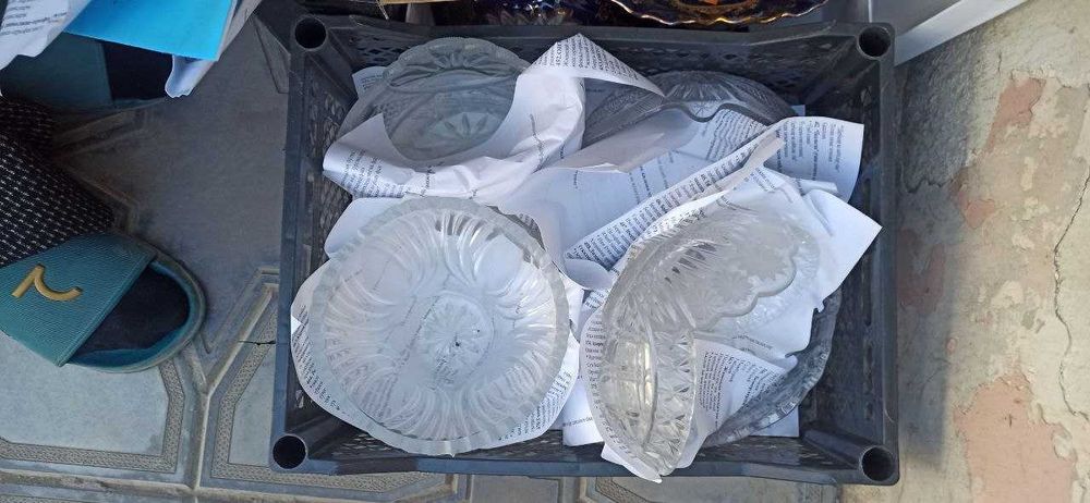 продается хрустальная посуда