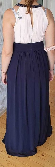 Официална дълга тъмно синя рокля Jake*s