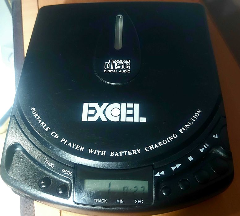 CD Player portabil EXCEL - Sunet clasic, funcționare perfectă!