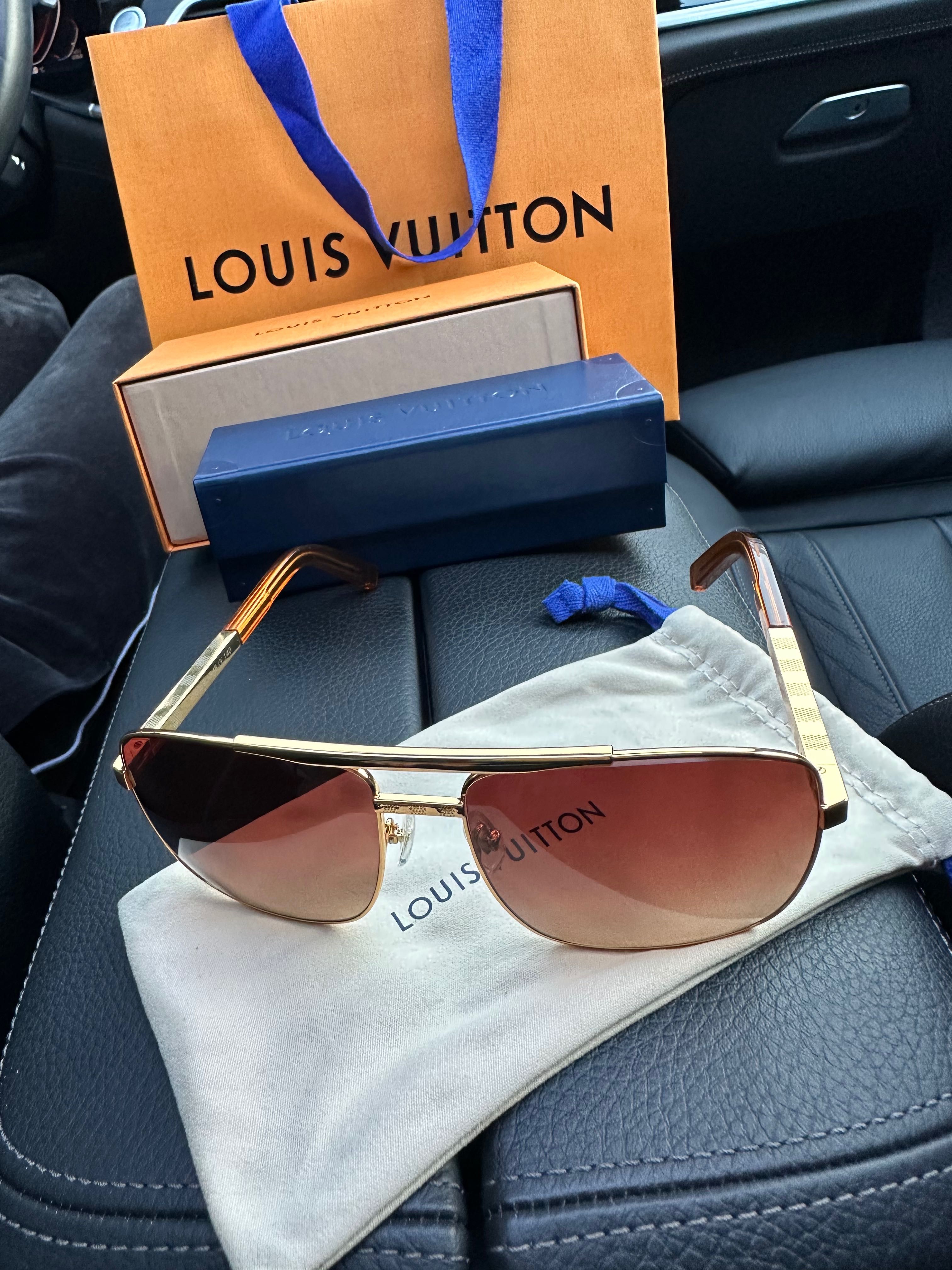 Ochelari originali Louis Vuitton Attitude Gold noi