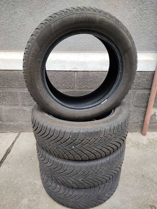 Vând Set Cauciucuri 205/55/16 M+S Continental Import Germania