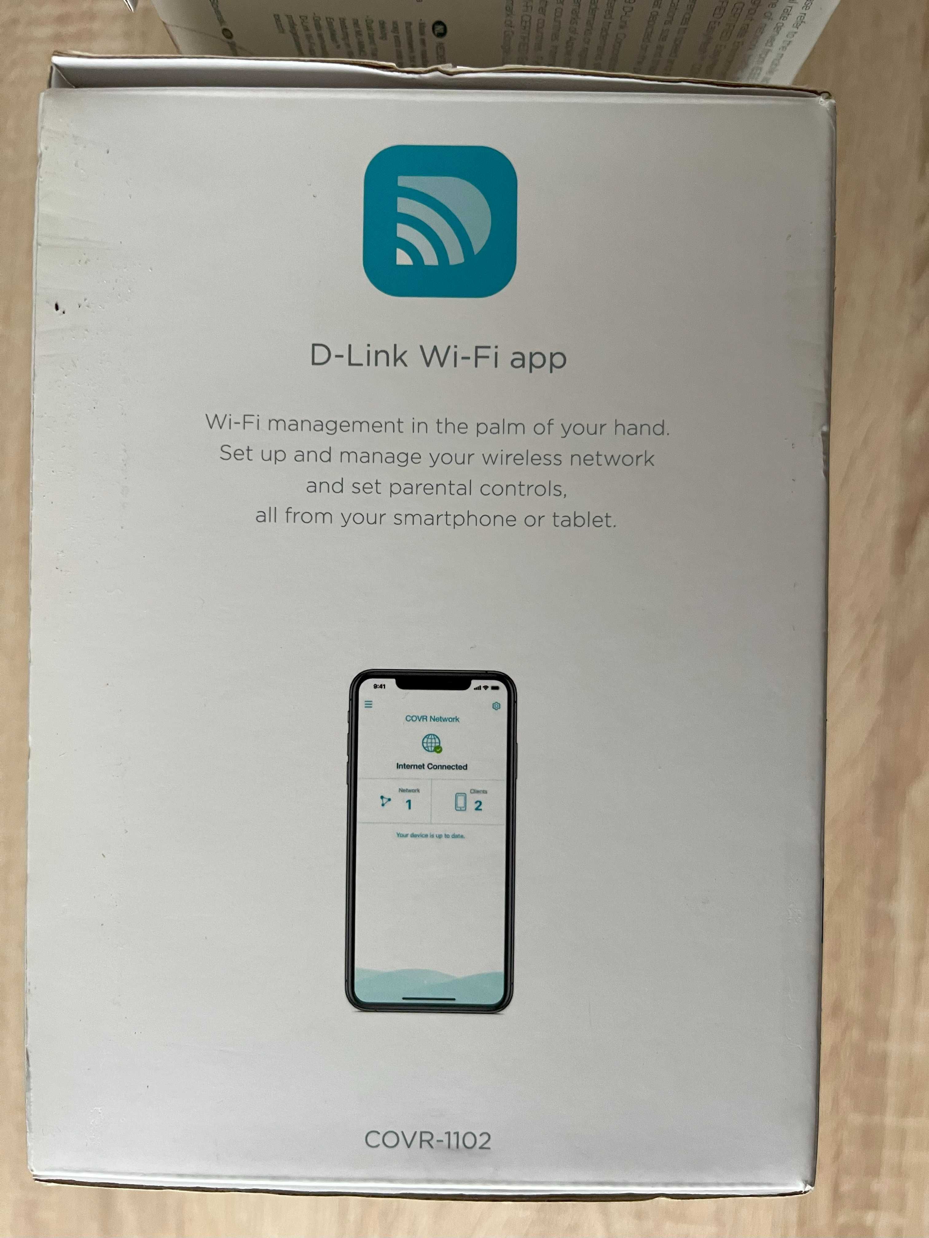 Меш Рутер D-Link AC1200 Dual Band Mesh WiFi System COVR-1102