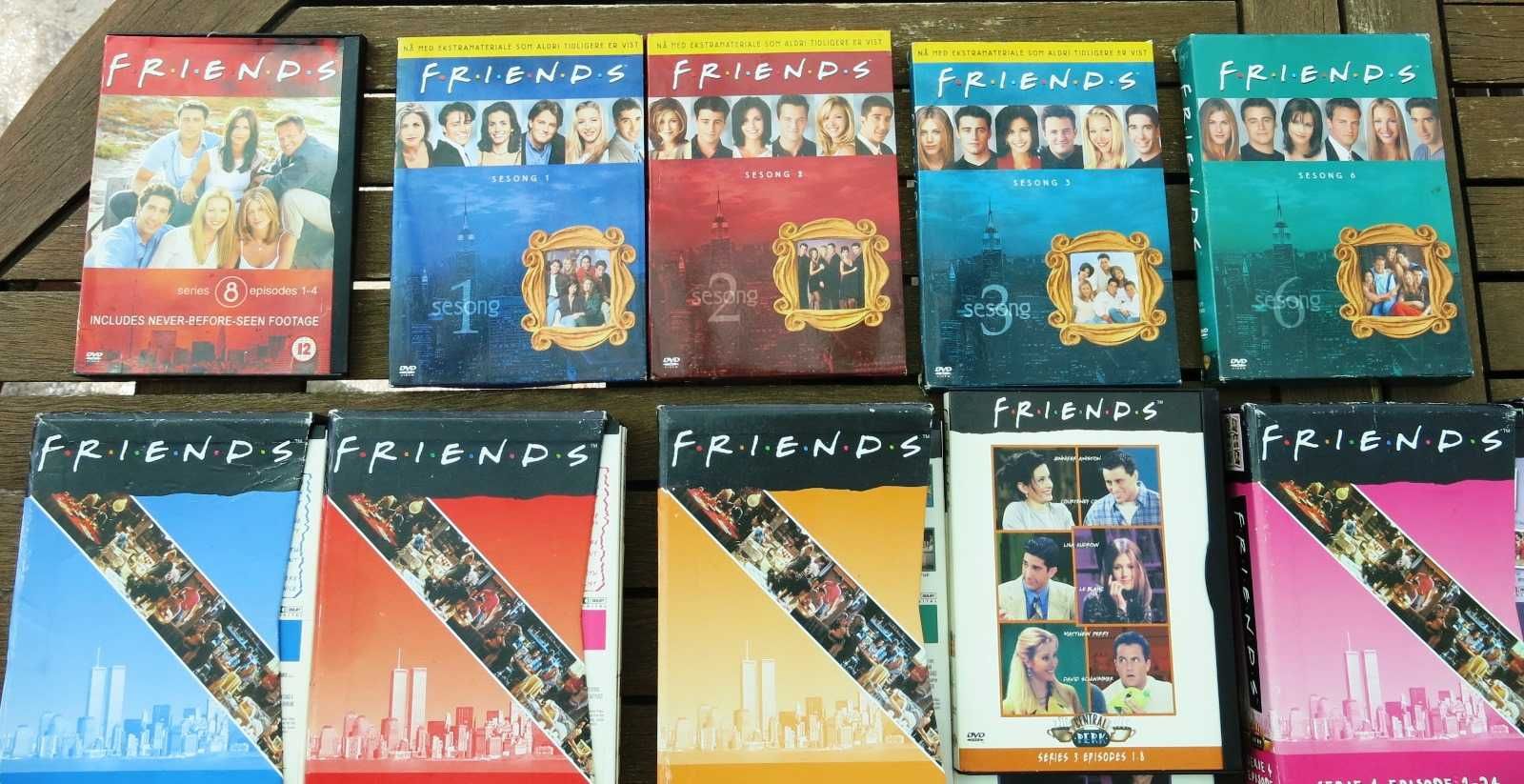 Friends/Приятели 3 колекции DVD дискове, непълни