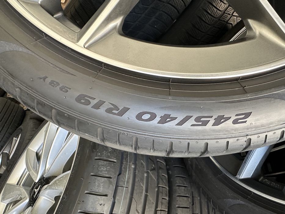 jante mercedes e class w212 5x112 amg anvelope 245 40 19