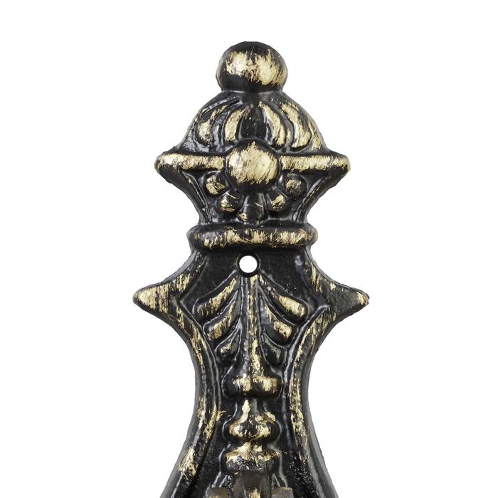 Batator de usa din fier forjat design antic finisaj bronz 24x8.5x3 cm