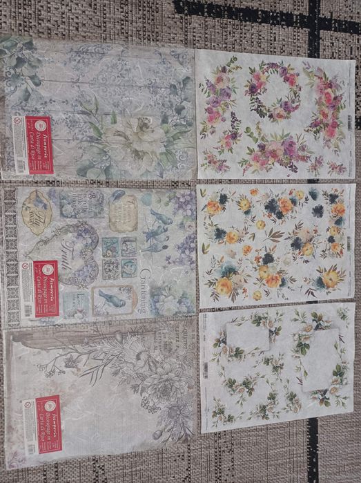 Декупажна хартия А4