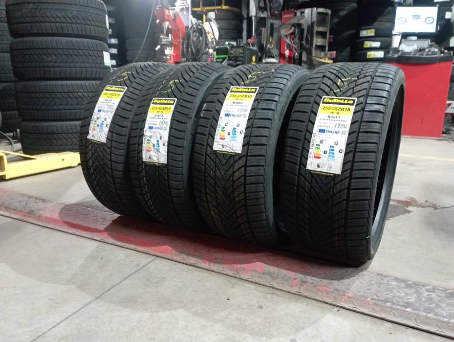 Set Anvelope Rotalla 255/35/18 Cu 225/40/18 Noi All Season,Mixt,M+S