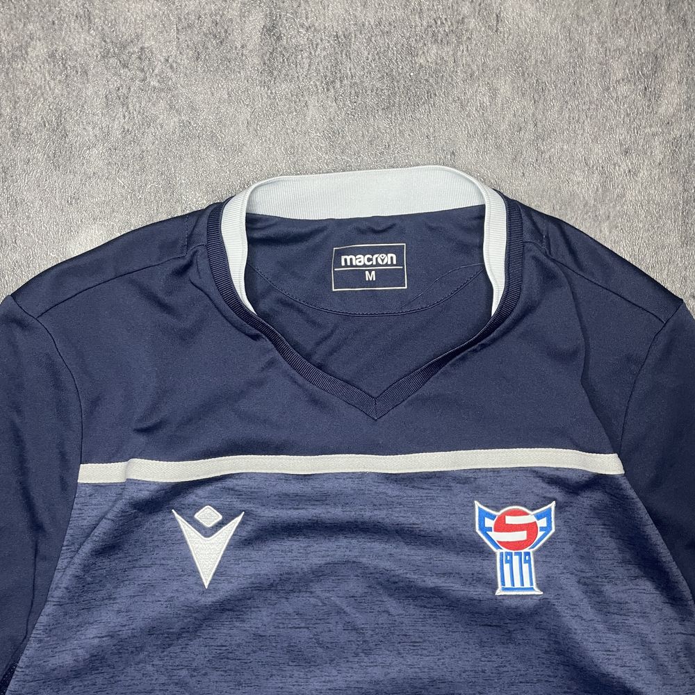 Tricou  fotbal original Insulele Feroe – Macron 2022, bleumarin  M