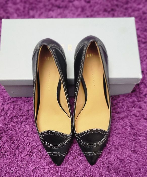 Pantofi eleganți AERIN din piele naturală, mărimea 41 – NOI, în cutie