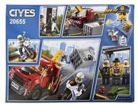 Set de Constructie tip LEGO Cityes, 144 Piese,Camionul de Remorcare