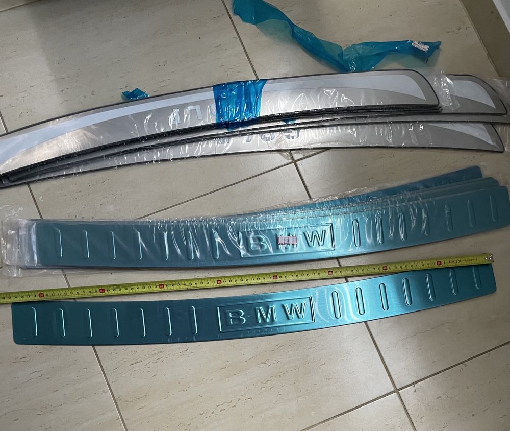 Protectie crom bara bmw seria 5 2010+