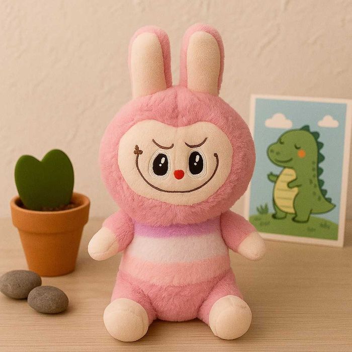 Очарователна плюшена играчка Лабубу – 25 см