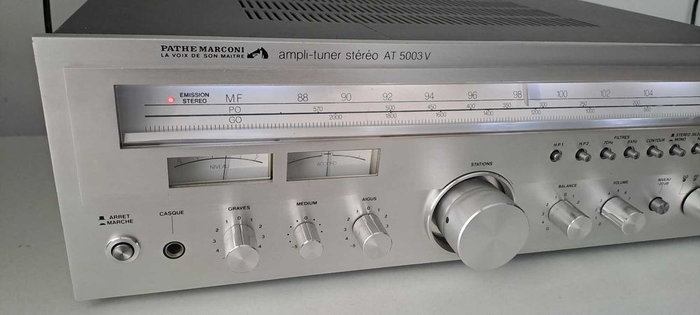 Pathe Marconi AT 5003 V amplificator vintage statie amplituner receive