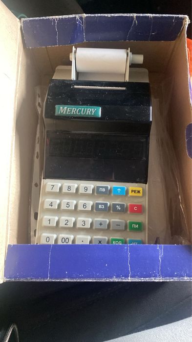 Продаётся кассовый аппарат Mercury 115 в отличном состояни
