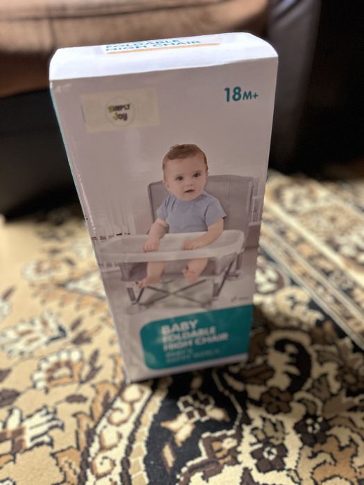 Scaun de masa pentru bebelusi Simply Joy pliabil