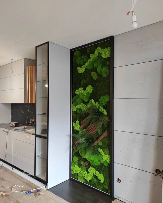 Картины из мха премиум-класса: стиль, натуральность и удобная цене