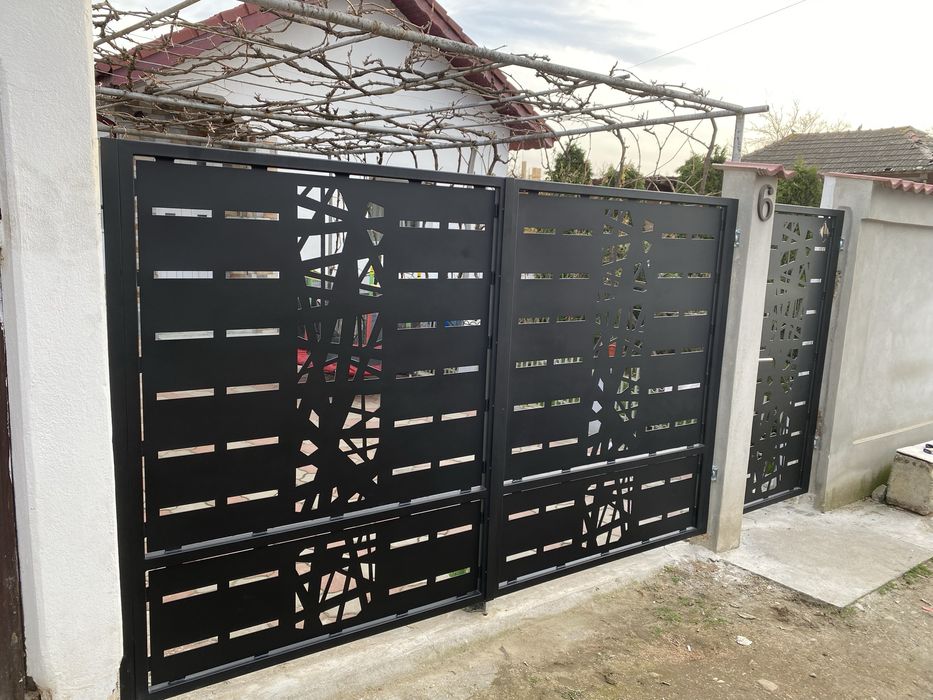 Porti debitate , gard fier , fier forjat , personalizate
