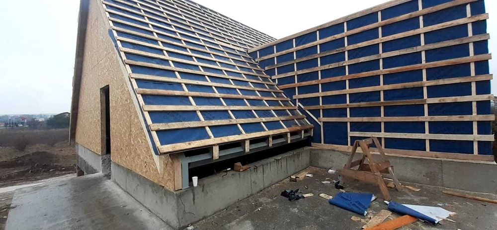 Firma de constructii acoperisuri, reparatii acoperis, mansardare