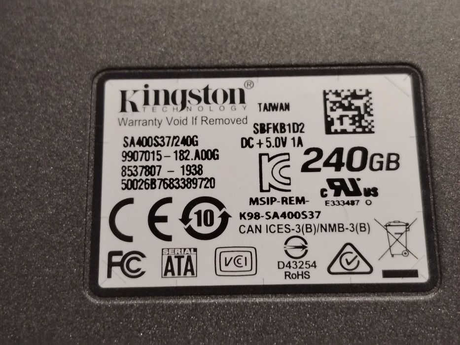 Kingston SSD 240 GB