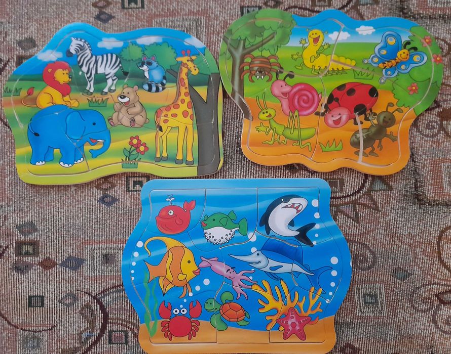 Дървени пъзели в отлично състояние