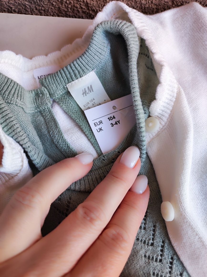 H&M пролетно - есенна рокля за момиче, размер 104